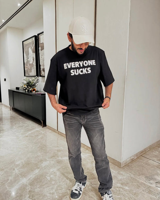 BillionaireZ “Everyone Sucks” Oversized T-Shirt- Aman Gupta (Boat)