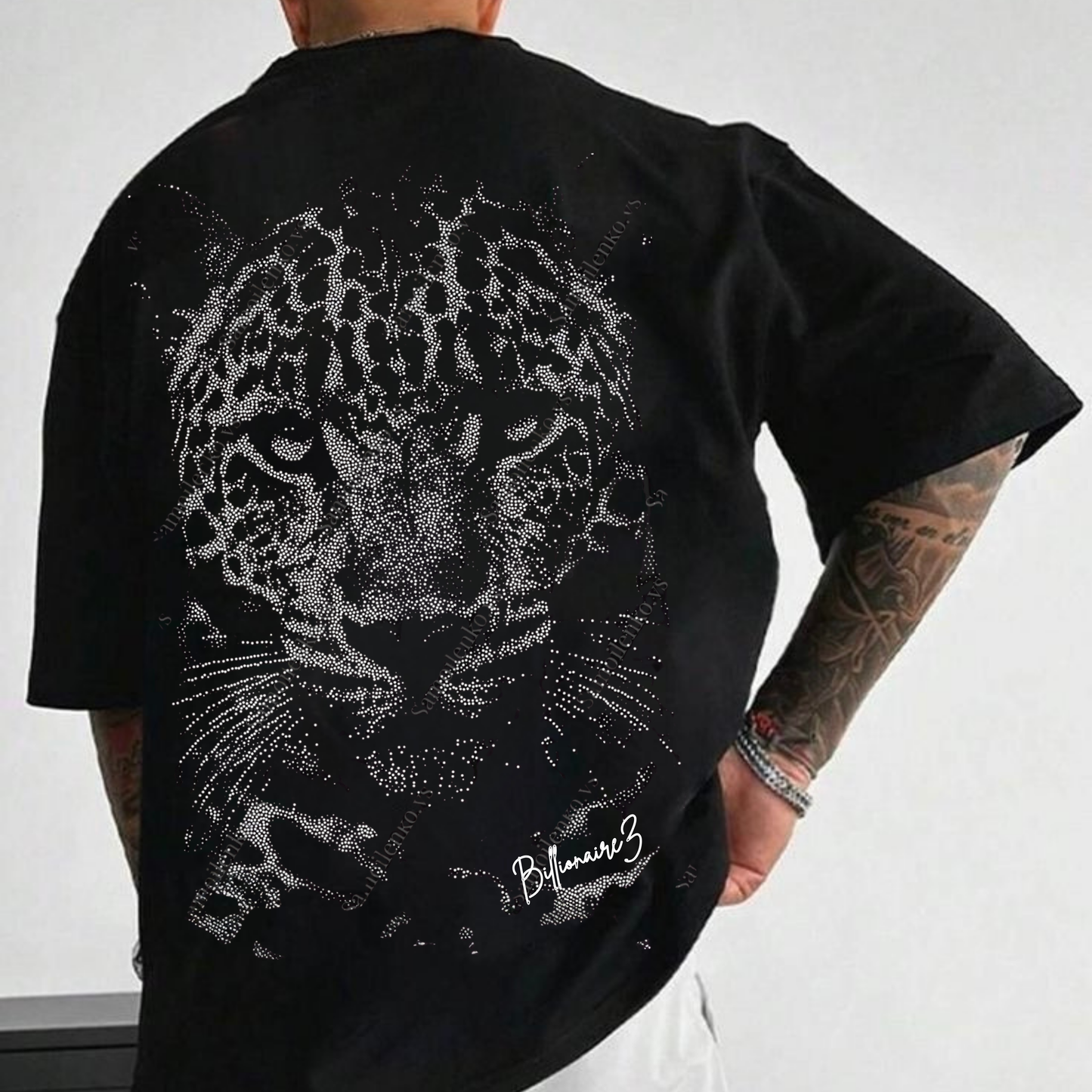 BillionaireZ “Shadow Stare” Oversized T-Shirt