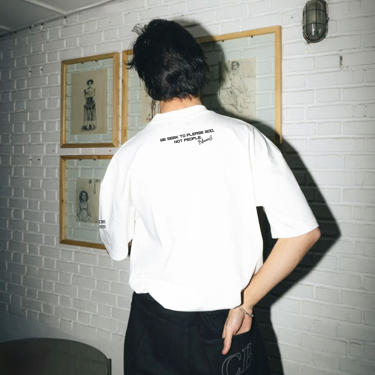 Faith Made Me Fearless – Oversized BillionaireZ Tee