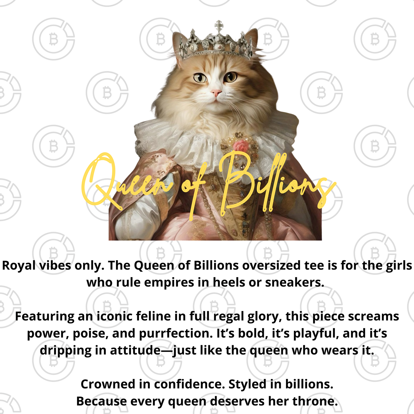 BillionaireZ “Queen Of Billions” Oversized Tee