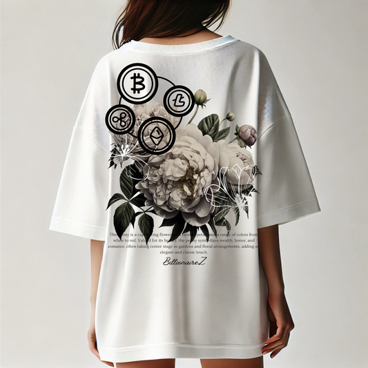 BillionaireZ ‘Crypto Bloom’ Oversized T-Shirt