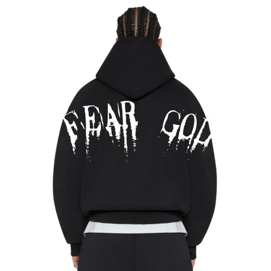 GODSPEED WEB HOODIE – BLACK