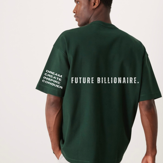 BillionaireZ Future Billionaire Forest Oversized Tee