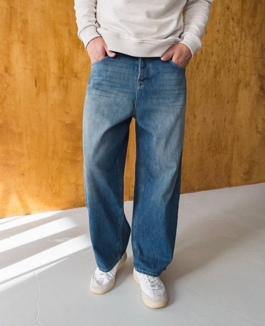 BillionaireZ Vintage Loose-Fit Denim Jeans