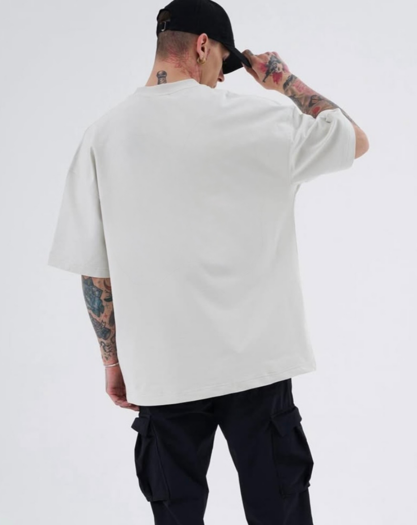 BillionaireZ Signature Oversized Tee- White