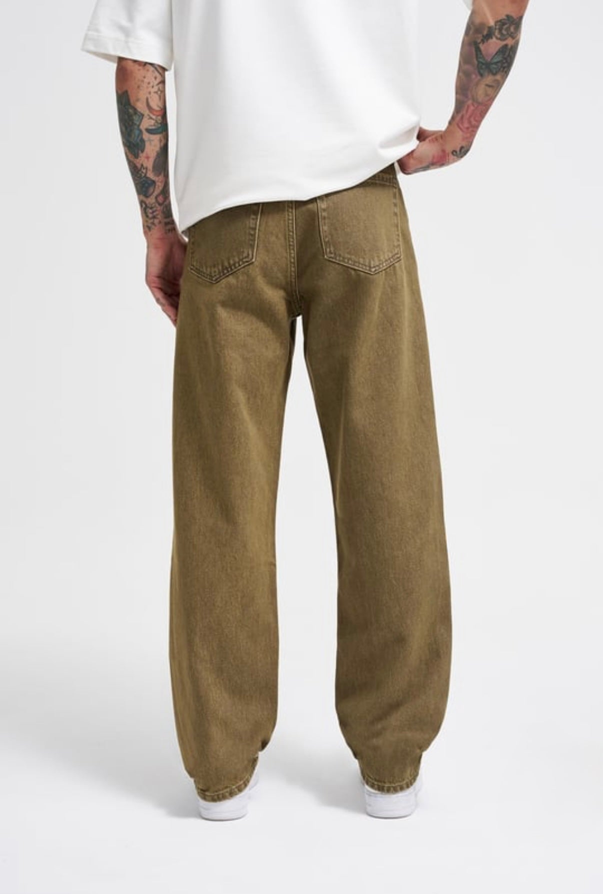 Earth-Tone Luxe Denim – BillionaireZ Edition
