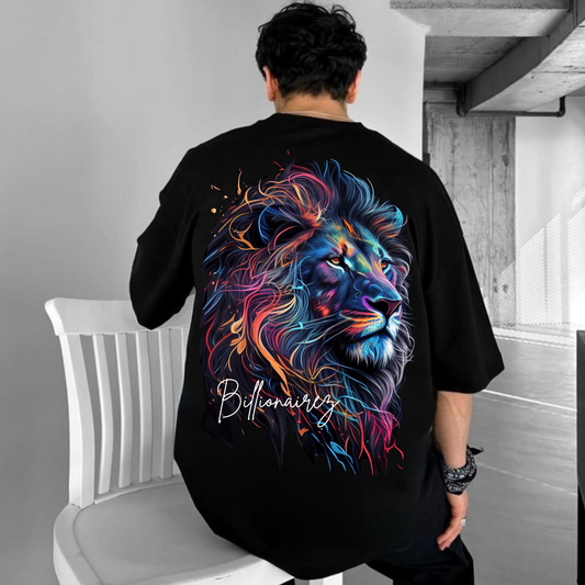 Billionairez King’s Roar Oversized Tee