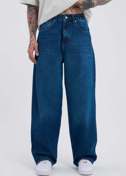 Royal Indigo Wide-Leg Jeans – BillionaireZ Originals