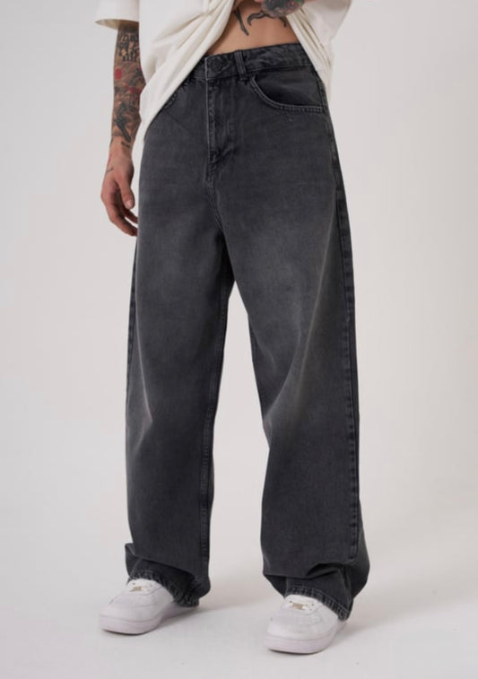 Noir Drift Washed Denim – BillionaireZ Street Series