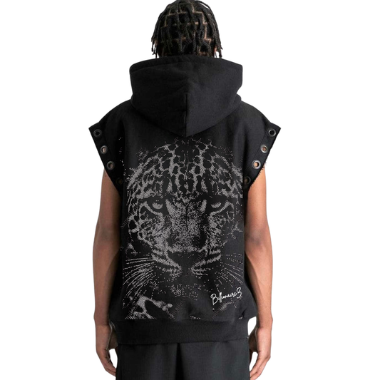 BillionaireZ “Shadow Stare” Sleeveless Hoodie