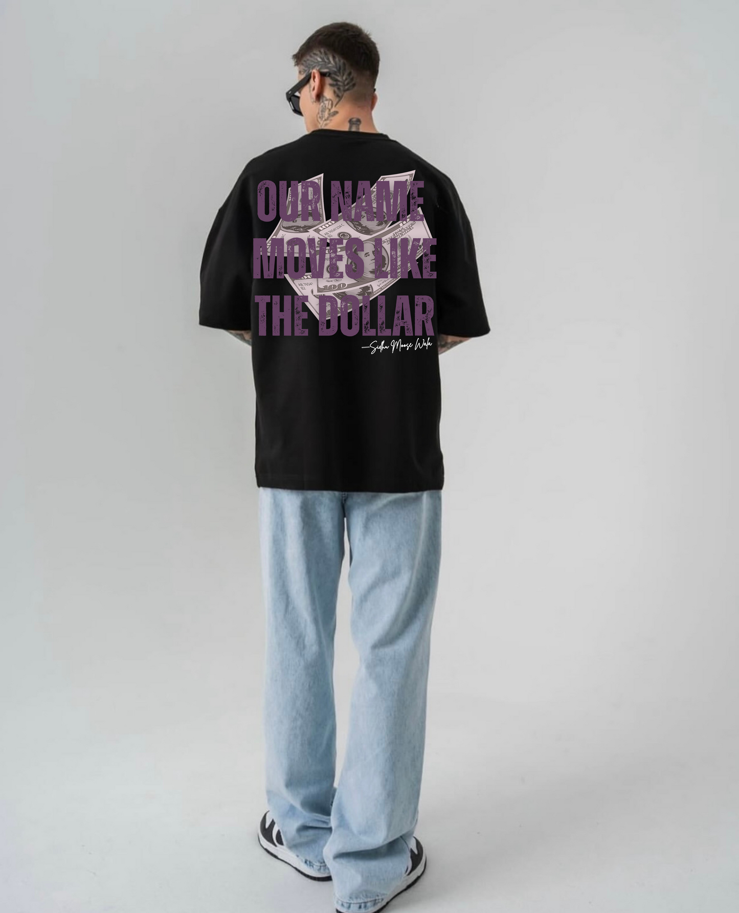 BillionaireZ “Sidhu Moosewala Inspired” Oversized T-shirt