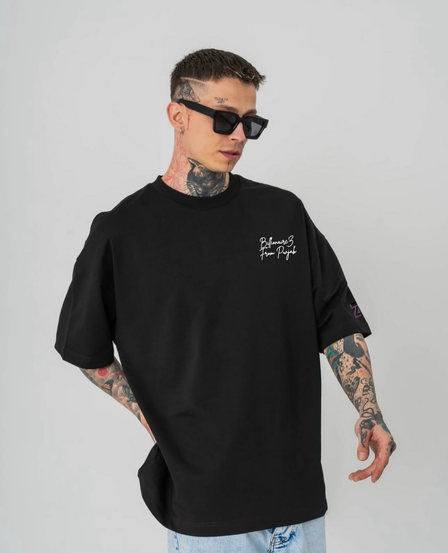 BillionaireZ “Sidhu Moosewala Inspired” Oversized T-shirt