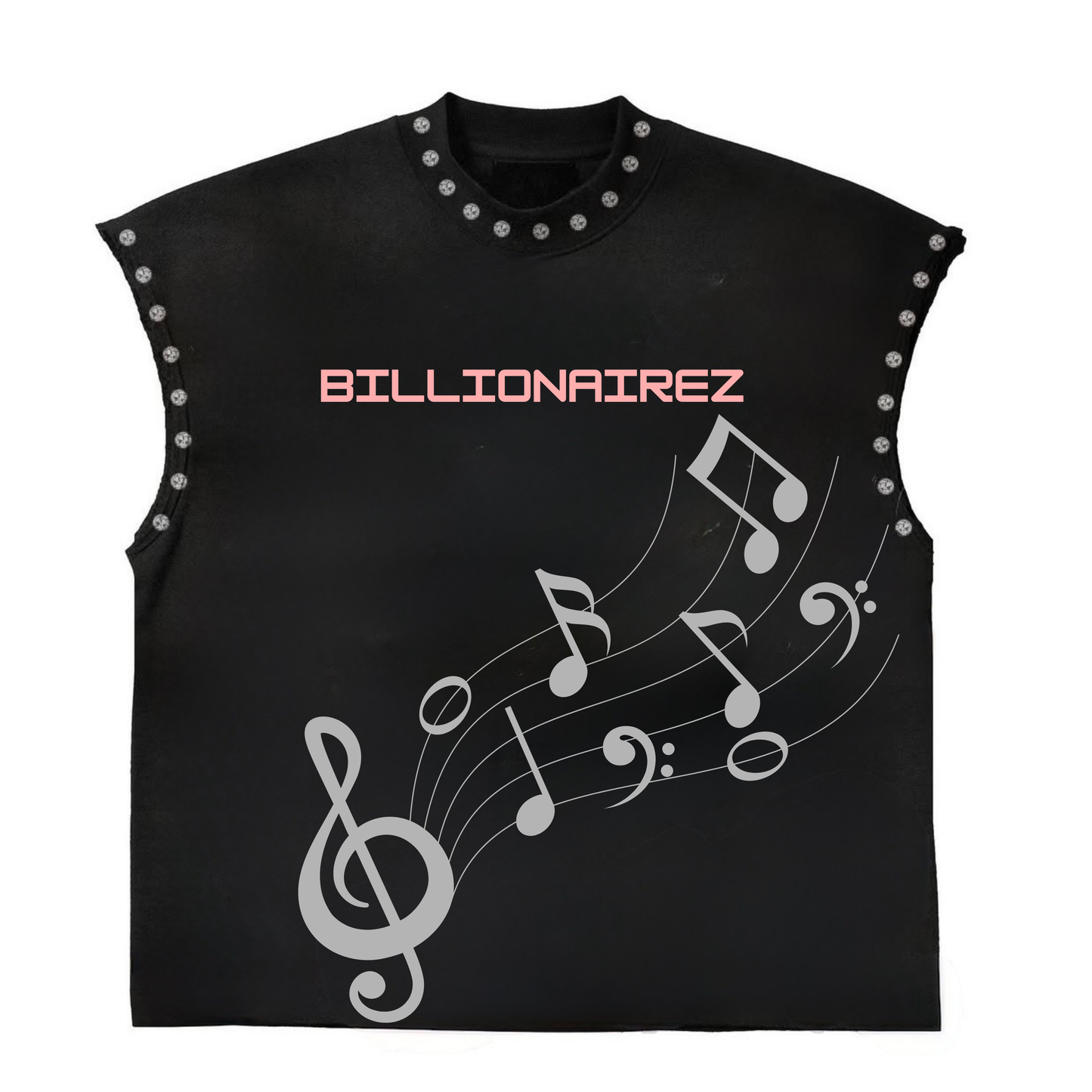 Music Junkie Studded Vest