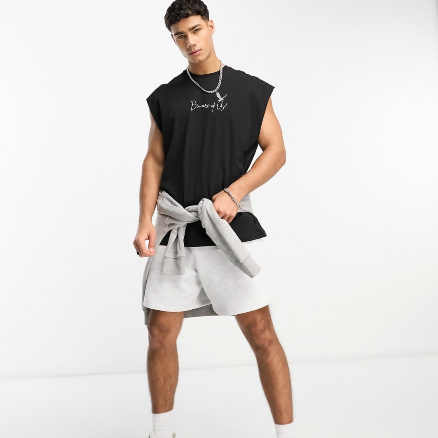 BillionaireZ Shadow Stare Sleeveless Tank