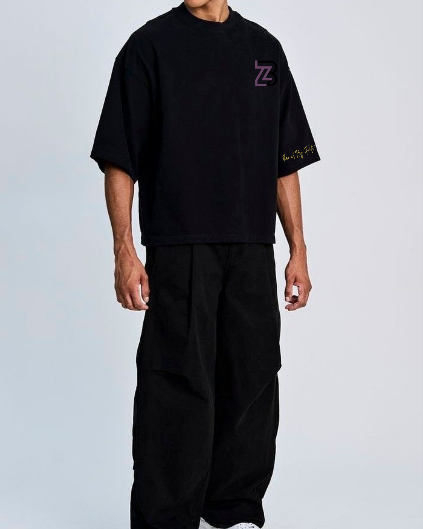 BillionaireZ “Throned By Fortune” Oversized T-Shirt