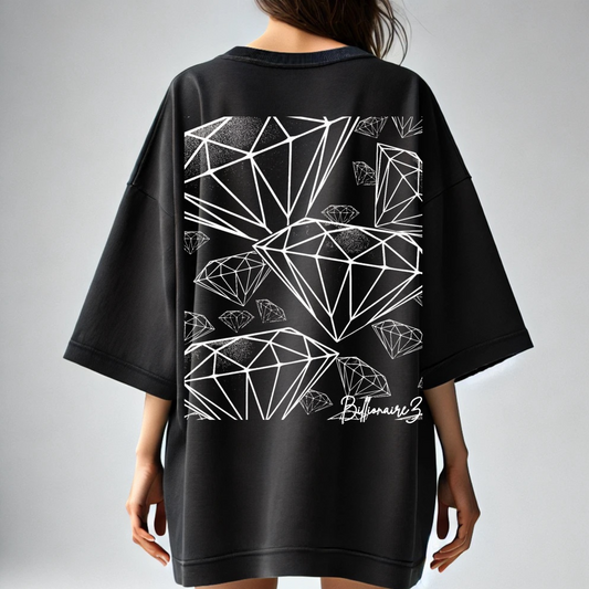 BillionaireZ “Shine Like a Billion” Oversized T-Shirt