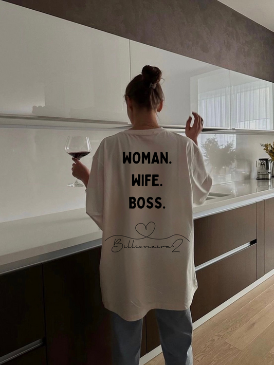 Billionairez Woman, Wife, Boss Tee