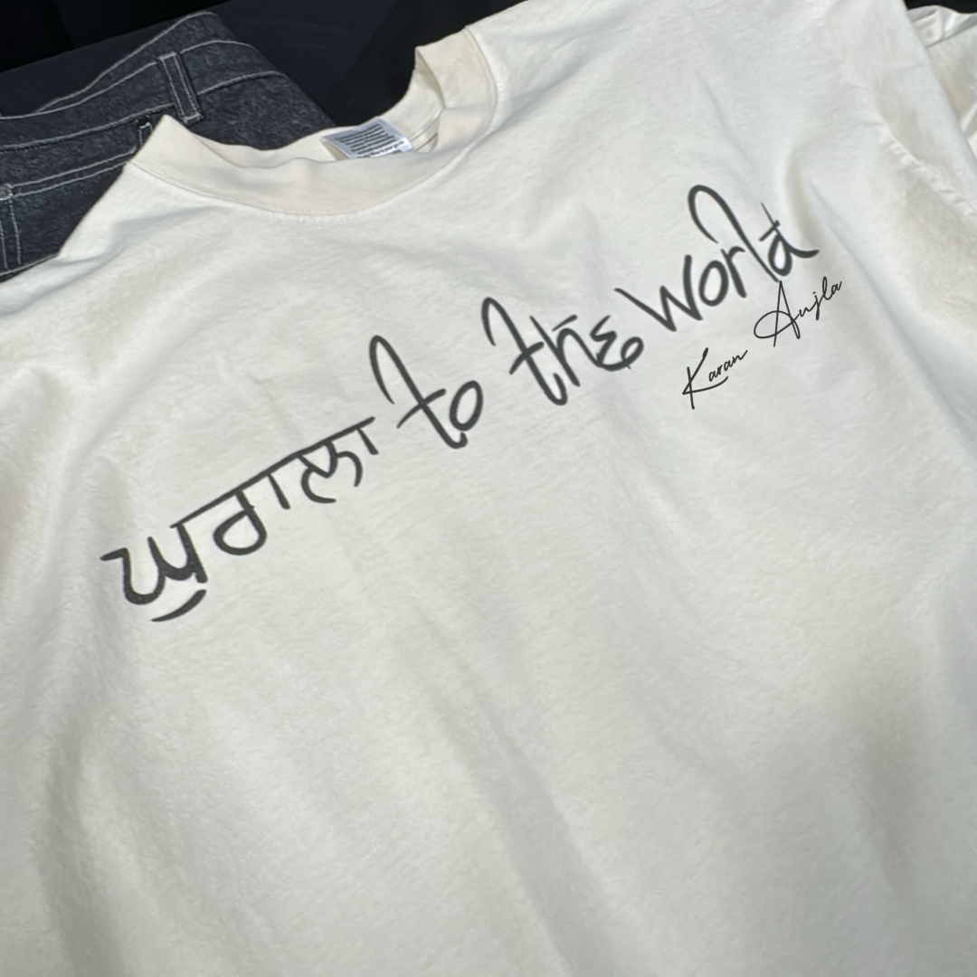 Ghurala To The World Tee – Karan Aujla Edition