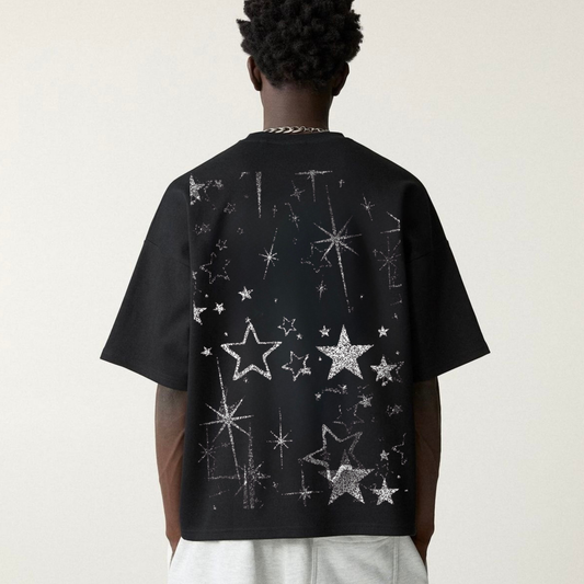 BillionaireZ “Shooting Stars” Oversized T-Shirt