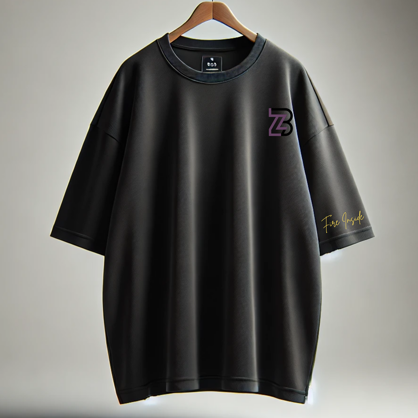 Billionairez “Crypto Blaze” Oversized Tee