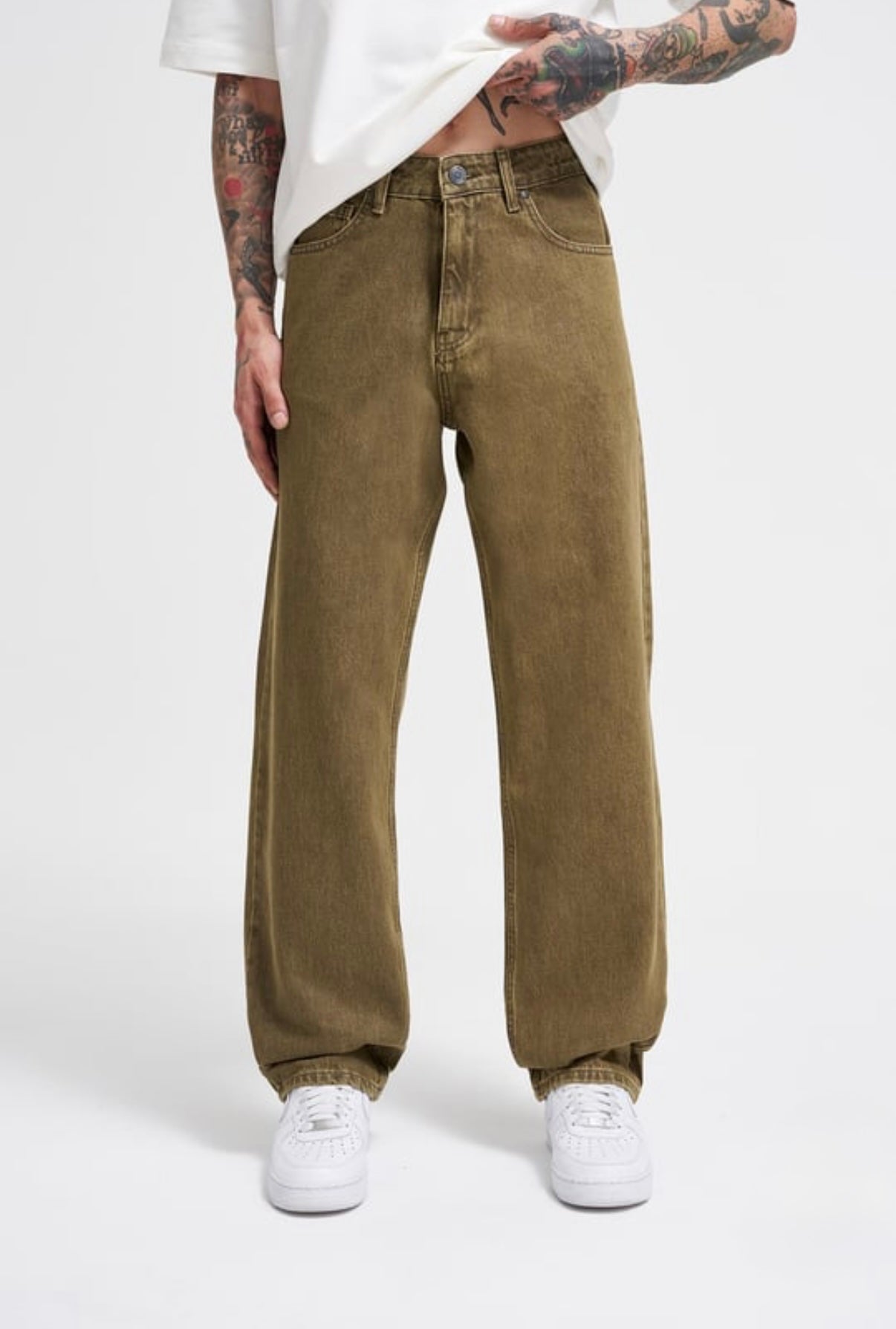 Earth-Tone Luxe Denim – BillionaireZ Edition