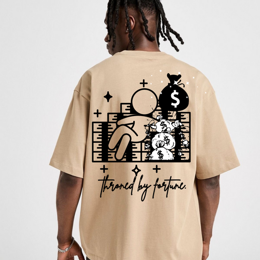 BillionaireZ ‘Throned by Fortune’ Oversized Tee