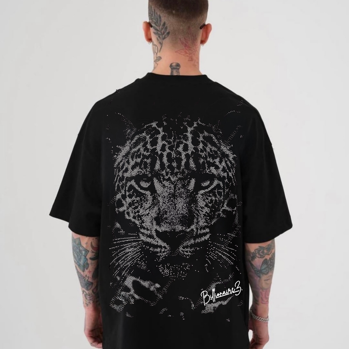 BillionaireZ “Shadow Stare” Oversized T-Shirt