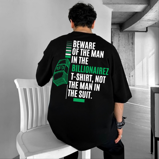 BillionaireZ “Power Play” Oversized Tshirt