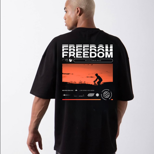 BillionaireZ “Freedom Flex” Oversized Tshirt