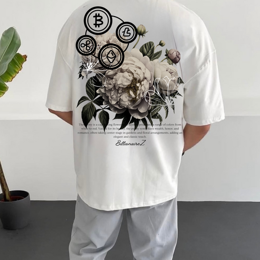 BillionaireZ ‘Crypto Bloom’ Oversized T-Shirt