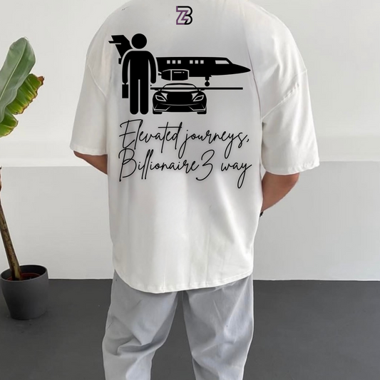 Jet Setter Oversized Tee – Billionairez Vibe