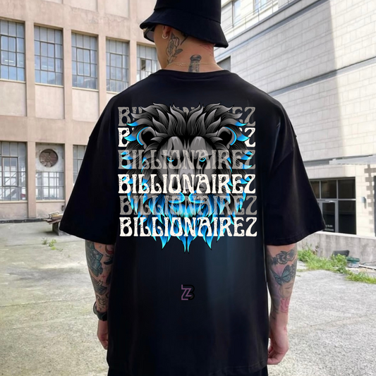 BillionaireZ ‘Great Wave’ Oversized T-Shirt
