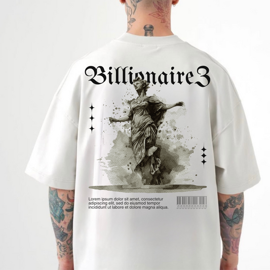BillionaireZ ‘Divine Ambition’ Oversized T-Shirt