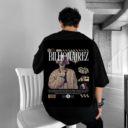 BillionaireZ “Urban Power” Oversized T-Shirt