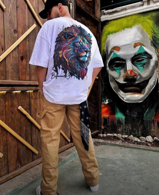 Billionairez King’s Roar Oversized Tee