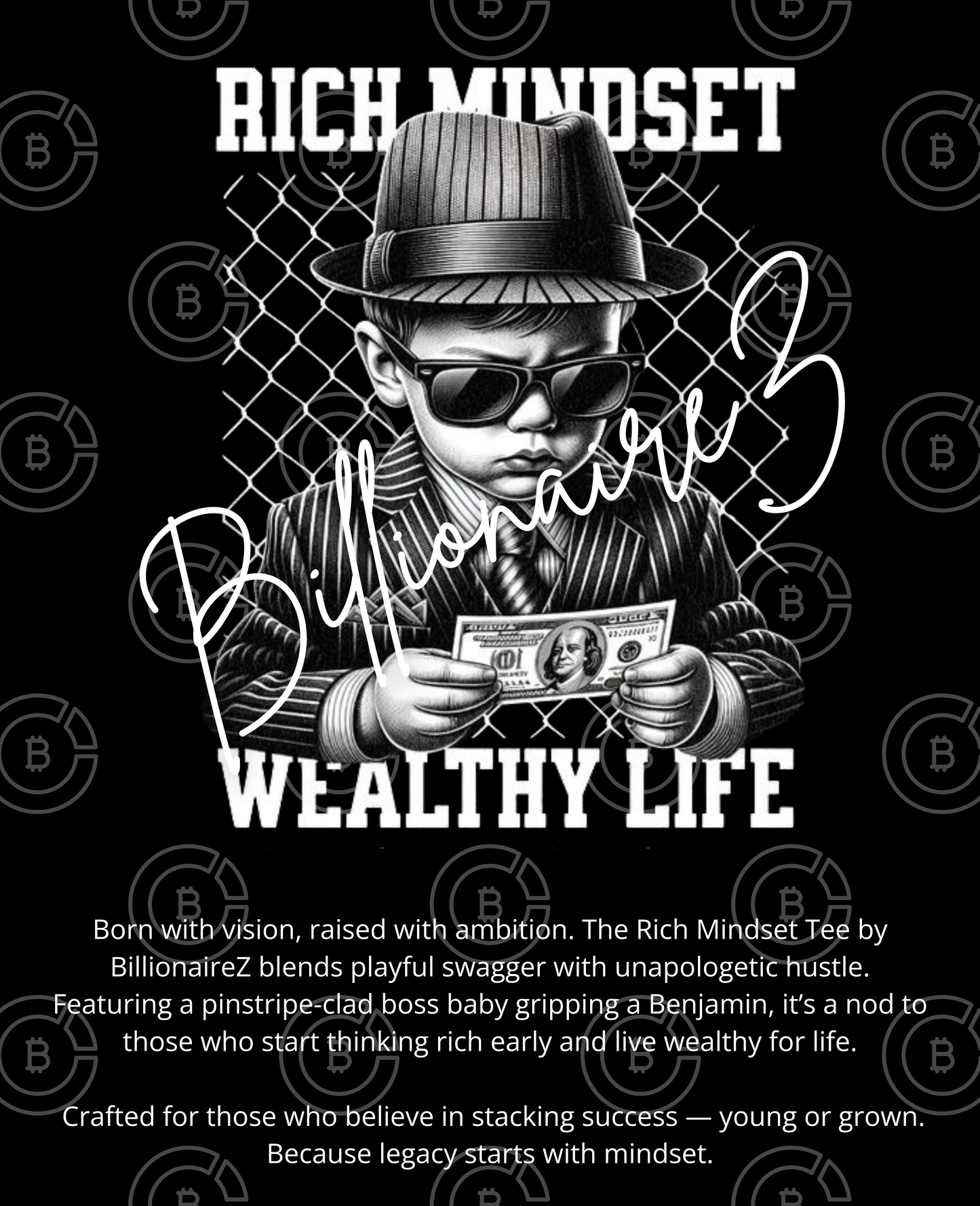 Rich Mindset Tee – BillionaireZ Hustle Edition