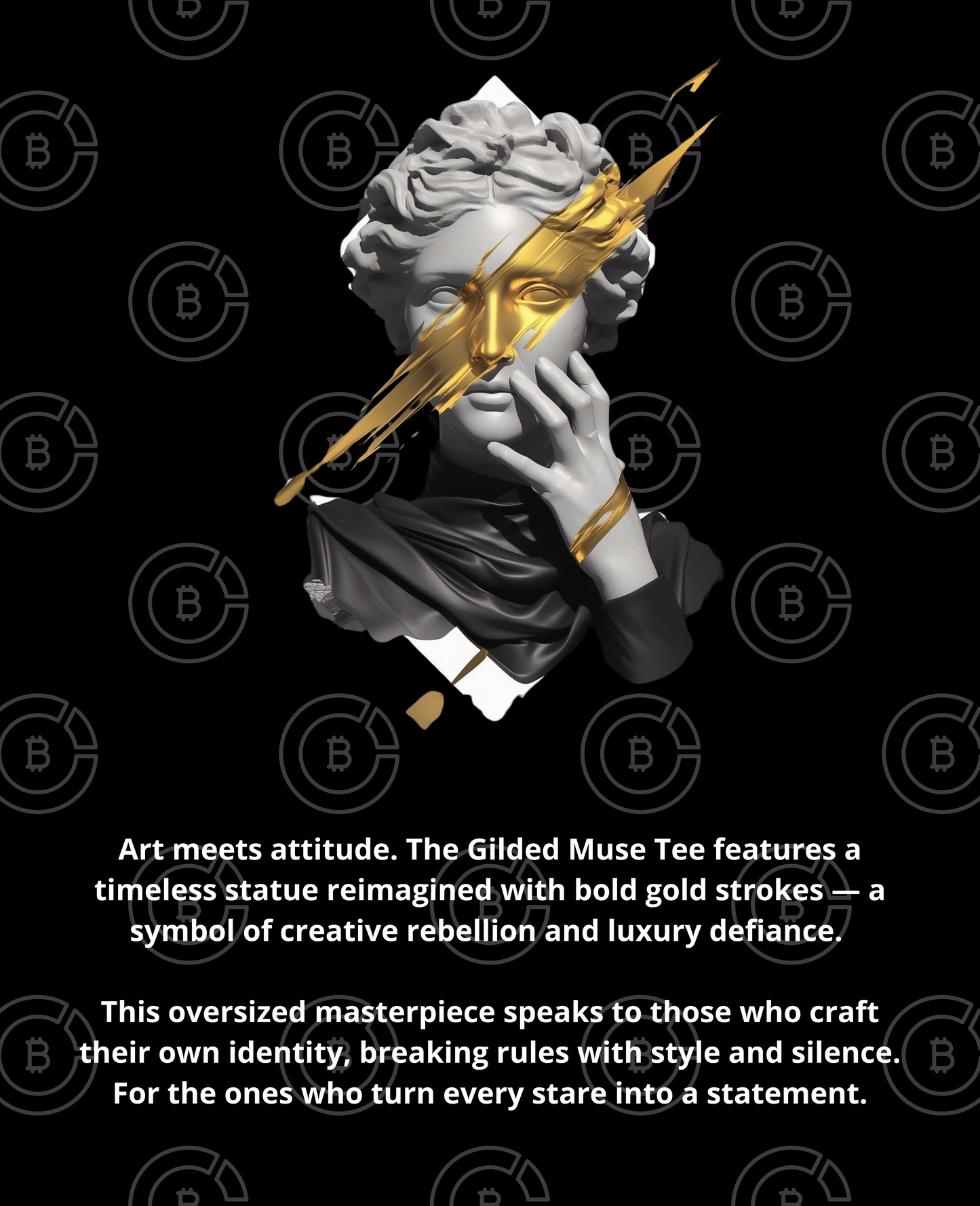Gilded Muse Tee – BillionaireZ Exclusive
