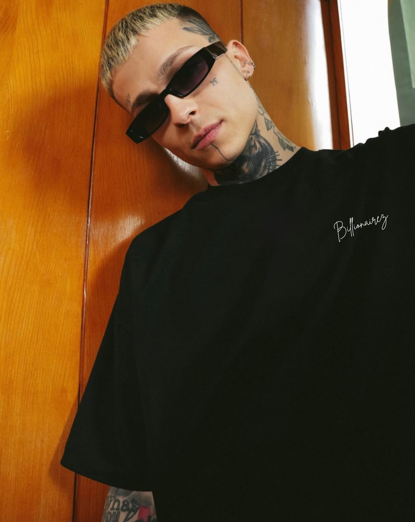 BillionaireZ Signature Oversized Tee- Black