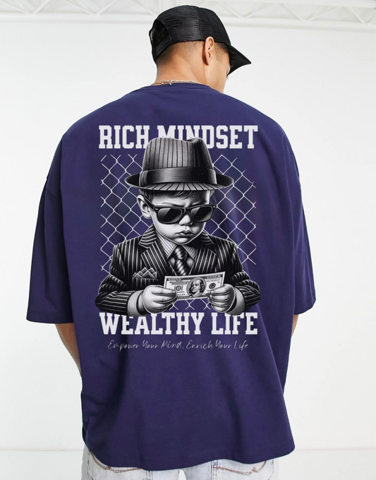 BillionaireZ “Rich Mindset, Wealthy Life” Tee