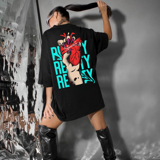 BillionaireZ “Trapped Heart – Pressure Built” Oversized Tee