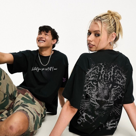 BillionaireZ “Shadow Stare” Oversized T-Shirt