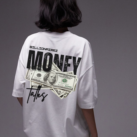 BillionaireZ ‘Money Talks’ Oversized T-Shirt