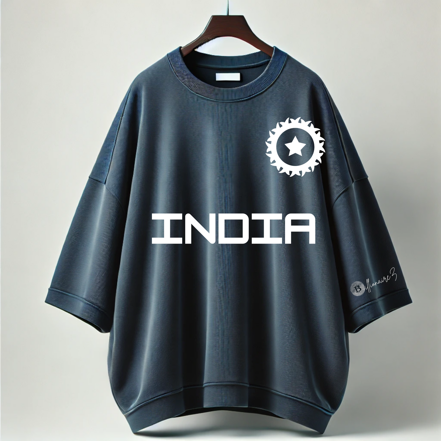 BillionaireZ Team India Oversized T-shirt – VK 18 Edition