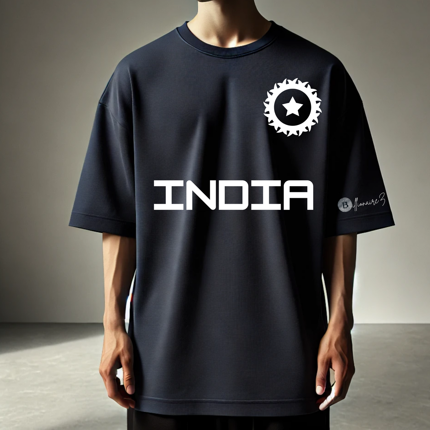 BillionaireZ Team India Oversized T-shirt – VK 18 Edition