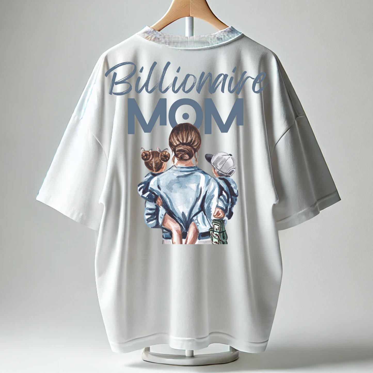 BillionaireZ “Rich Mom” Oversized Tee