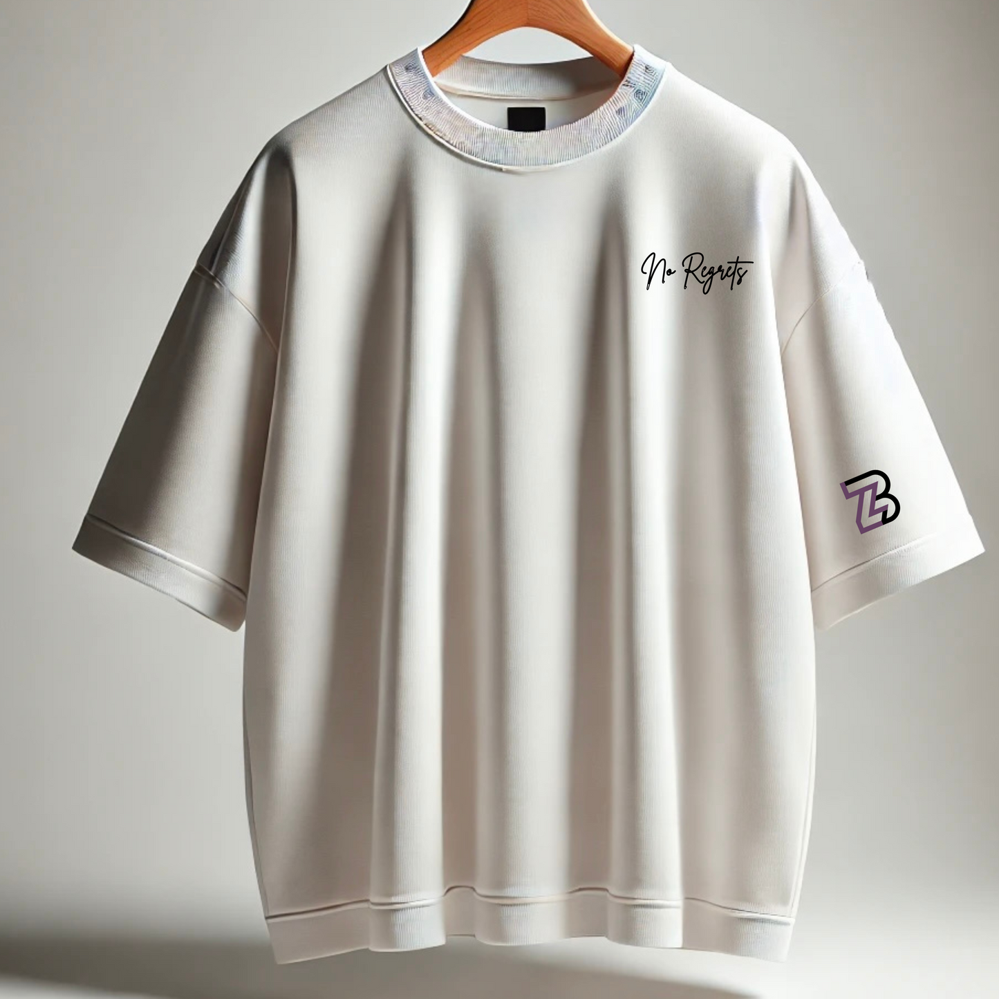 BillionaireZ “White Tiger Energy” Oversized T-Shirt