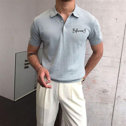 BillionaireZ Mist Blue Polo