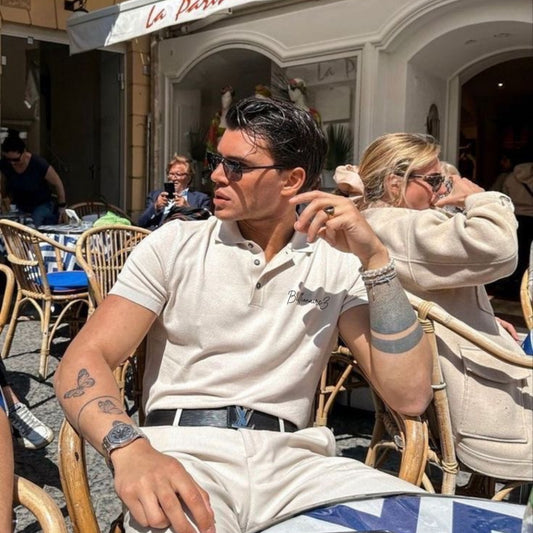 BillionaireZ Heritage Polo- Off White