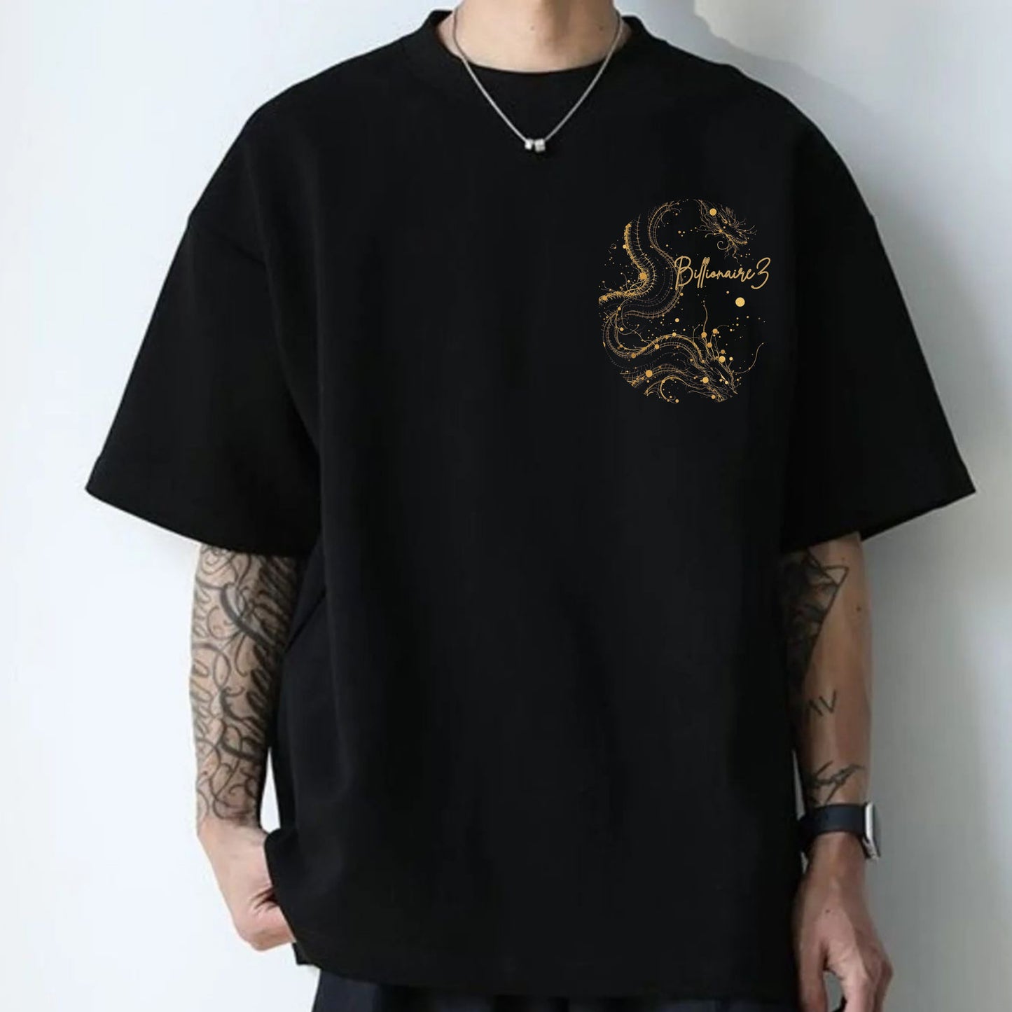 Golden Dragon Tee – BillionaireZ Edition