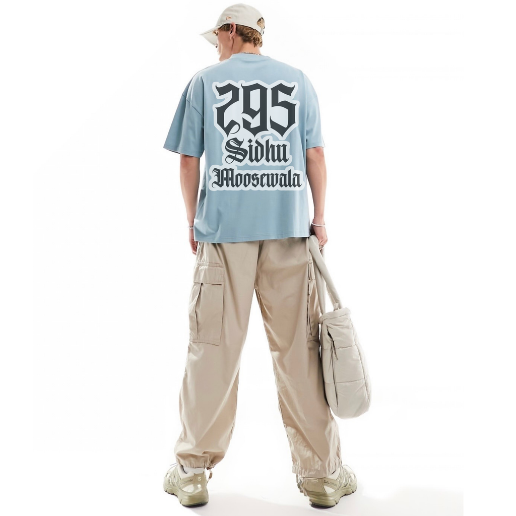 295 Legacy Oversized Tee – Sidhu Moosewala Tribute Edition
 Oversized Tee